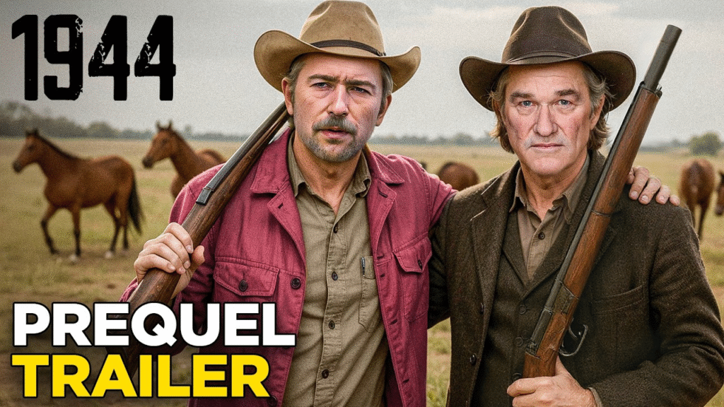 Yellowstone 1944 Trailer: Brandon Sklenar & Kurt Russell 670 words